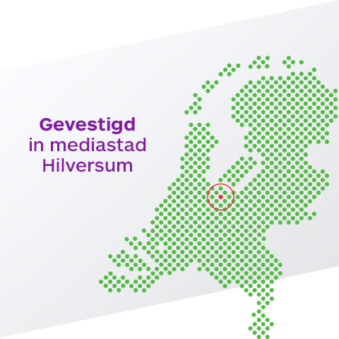 Gevestigd in mediastad Hilversum - de Toekomst