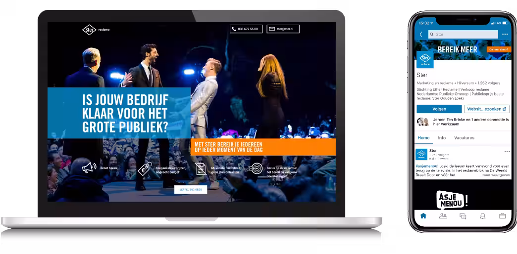 - Een nieuwe visuele identiteit voor Ster - de Toekomst