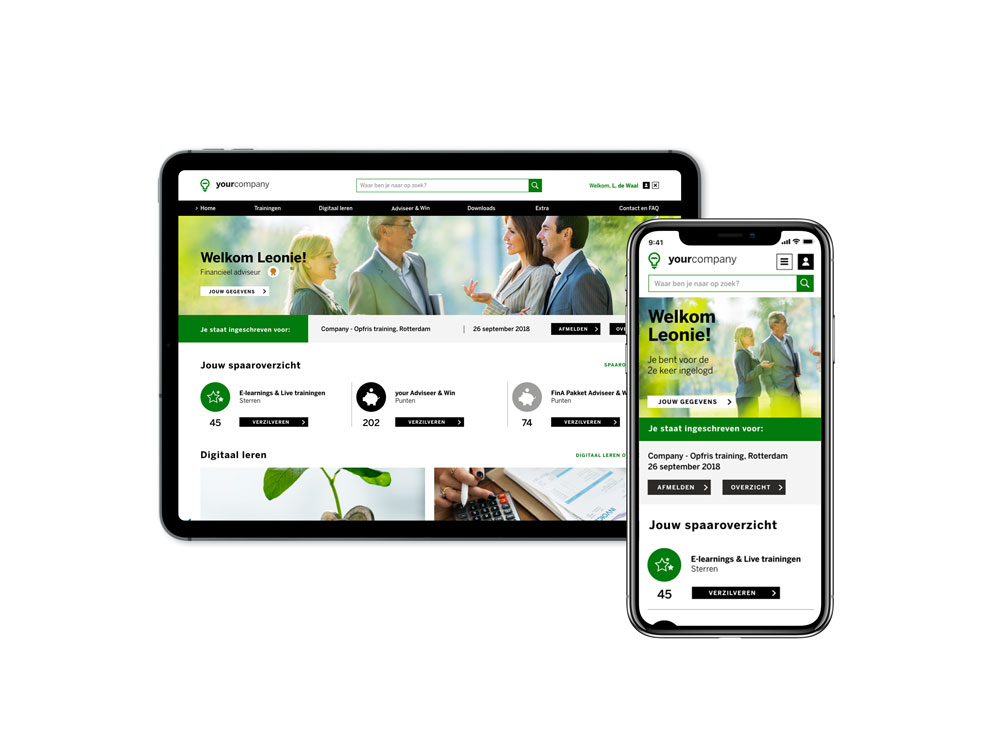 E-learning van de Toekomst - Responsive