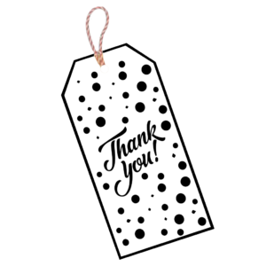 Thank you tags - Kerst relatiegeschenken - de Toekomst