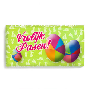 Vrolijk Pasen - Chocoladereep