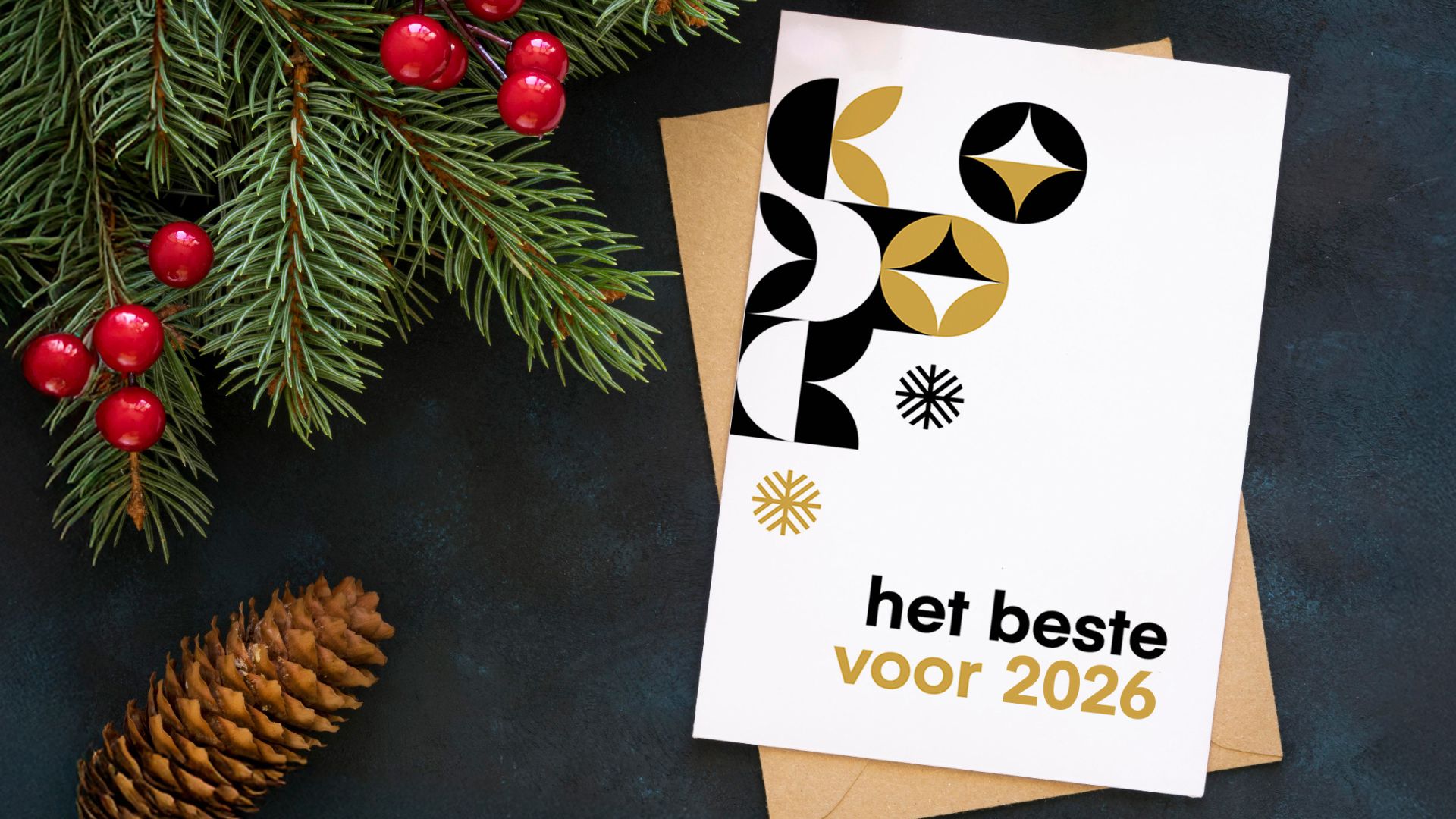 Zorgeloos kerstkaarten versturen?