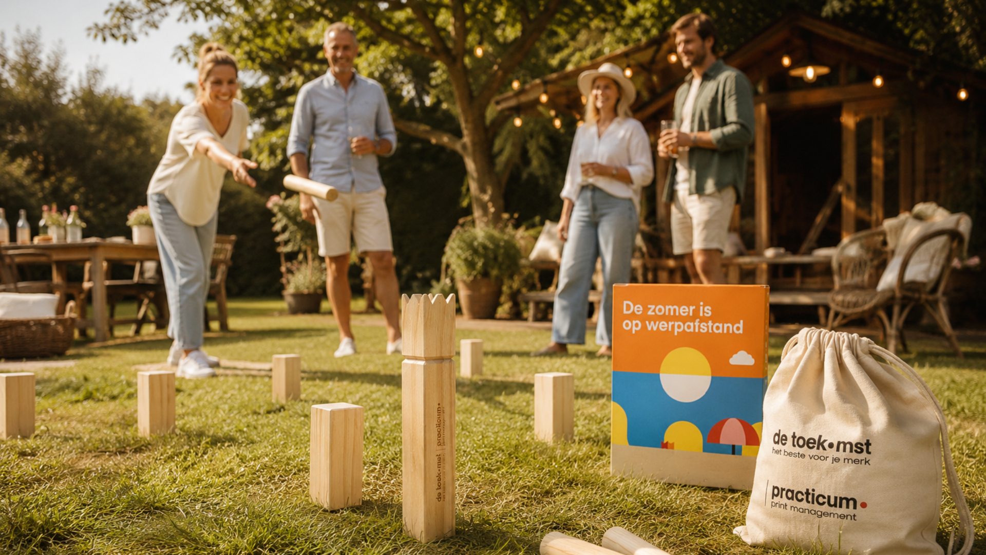 Liever een kubb set dan weer een powerbank?