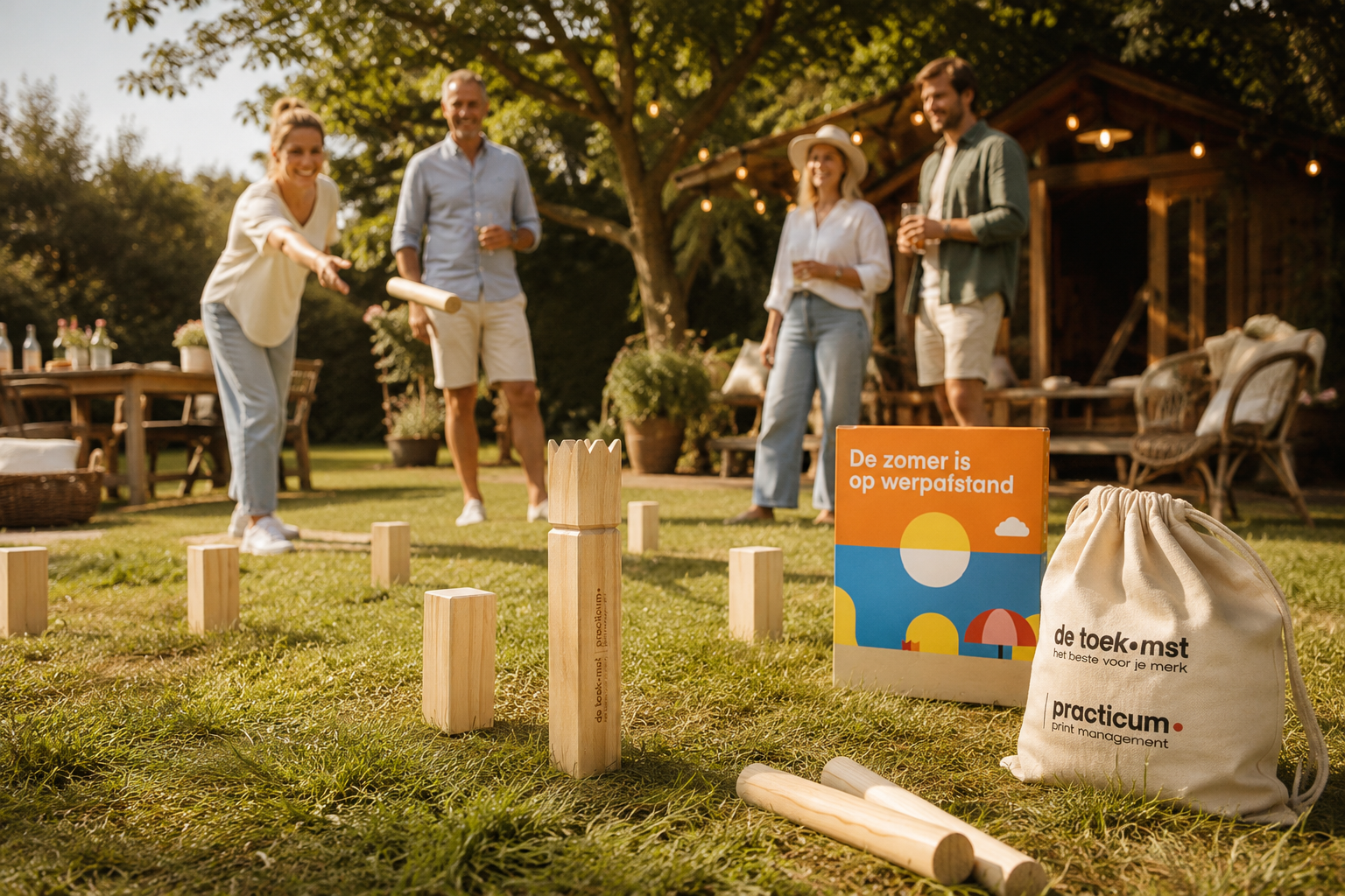 Liever een kubb set dan weer een powerbank?